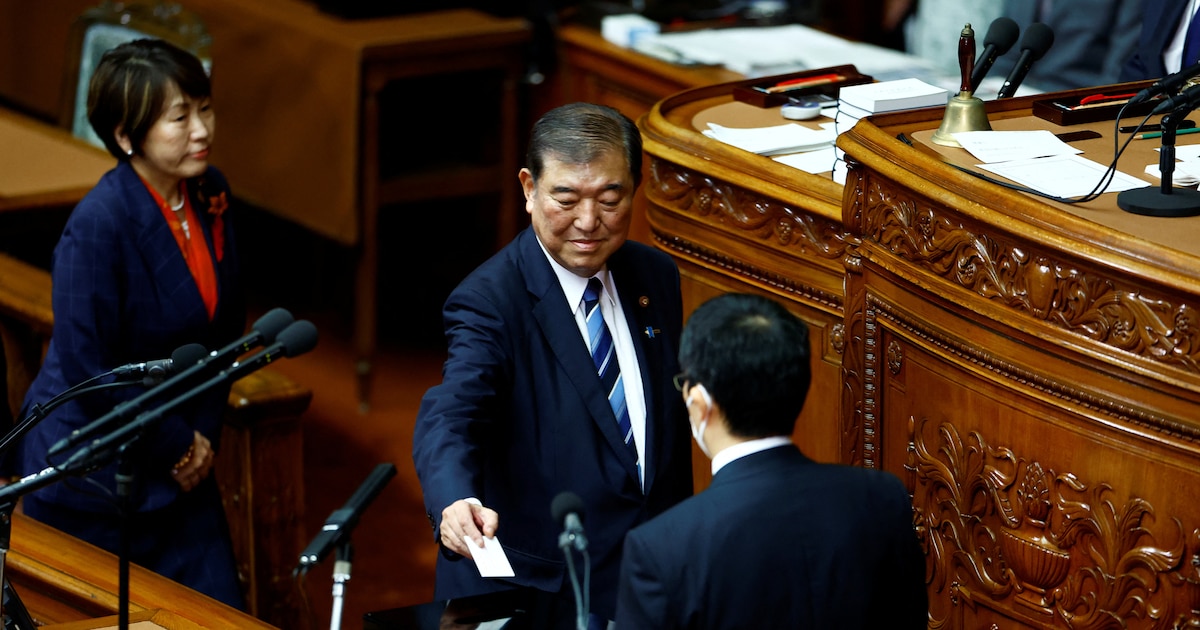 Shigeru Ishiba fue designado como primer ministro de Japón en reemplazo ...
