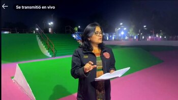 La alcaldesa reaccionó ante la