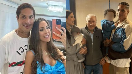Ana Paula Consorte comparte foto con Paolo Guerrero y su padre en Brasil, pero luego lo elimina