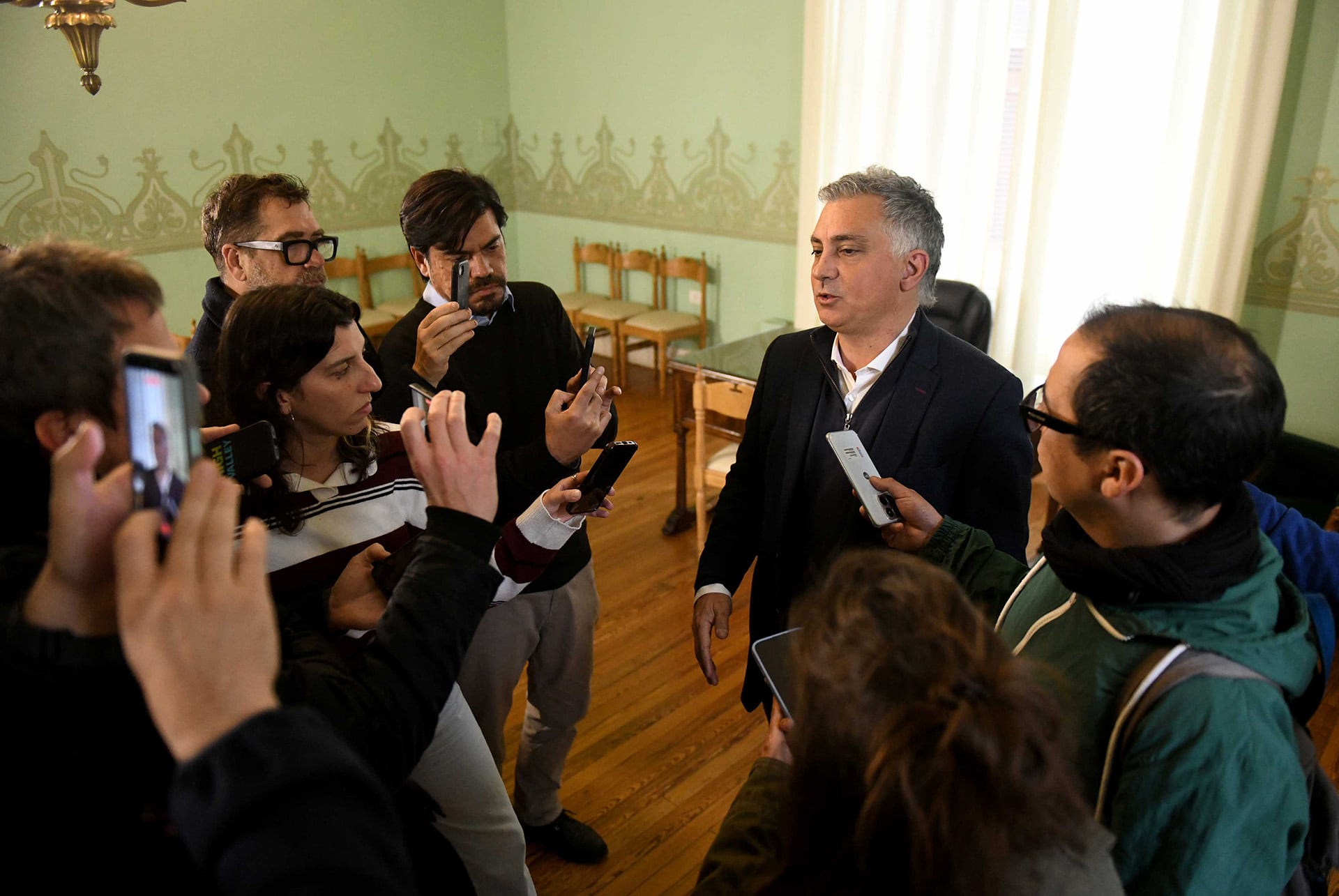 El presidente de LLA en la provincia de Buenos Aires, Sebastián Pareja (foto: aglaplata)