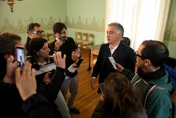 El presidente de LLA en la provincia de Buenos Aires, Sebastián Pareja (foto: aglaplata)