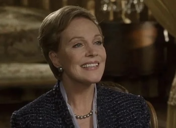 Julie Andrews fue parte de las dos películas de la franquicia. (Captura de video)