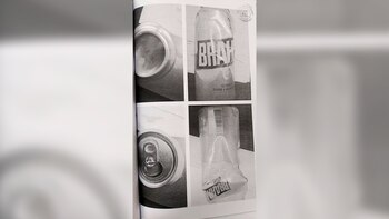 La lata de cerveza que