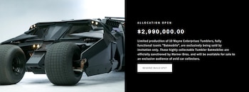 Batmóvil - Batman - Christopher Nolan