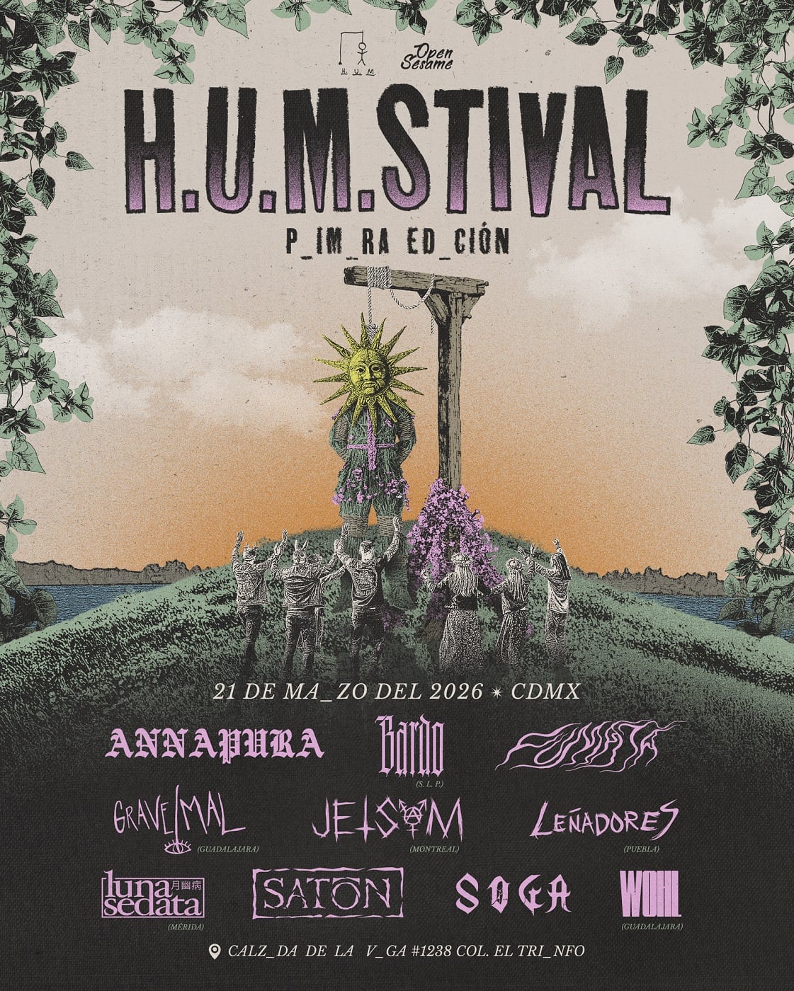 La primera edición de HUMStival plantea una alternativa a los festivales tradicionales. (HUMStival 2026)