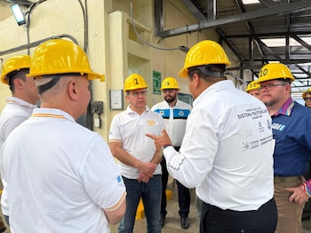 Funcionarios del ministerio de Gobernación,