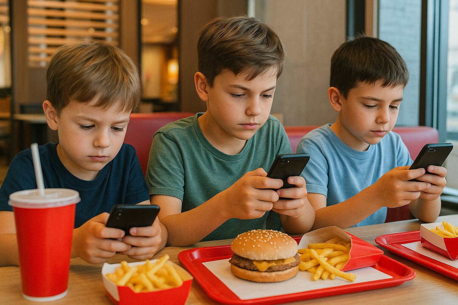Mirar el celular mientras comemos, un hábito peligroso que puede afectar nuestra salud y digestión