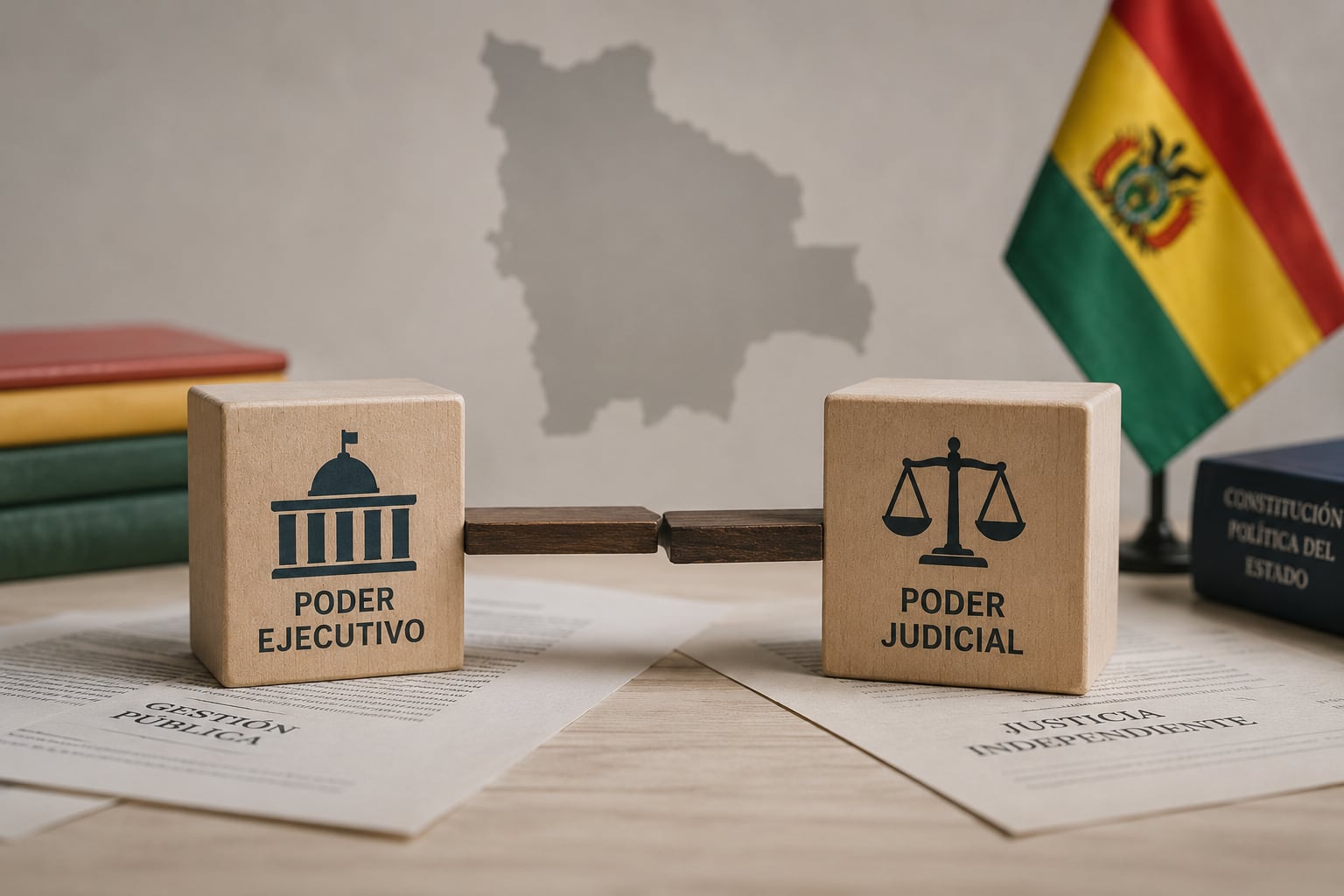 El Órgano Judicial y el Ejecutivo de Bolivia protagonizaron un cruce de acusaciones que profundiza la incertidumbre institucional en el país