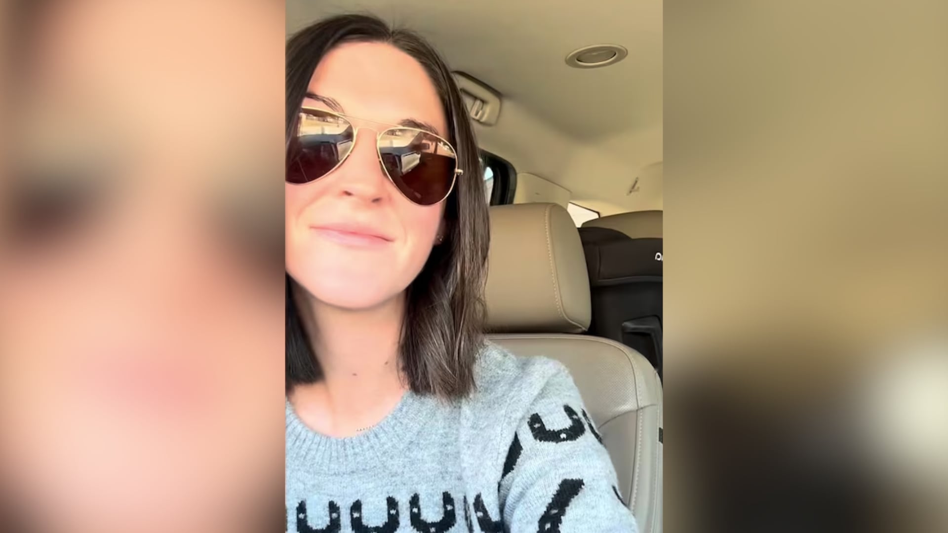 La influencer relató a sus seguidores que atropelló accidentalmente a su hijo de 23 meses al salir en auto de su garaje (Instagram: @hillside_farmhouse).