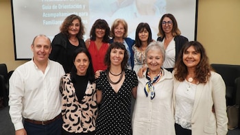 Arriba: Susana Rubinstein, Sonia Hanine,