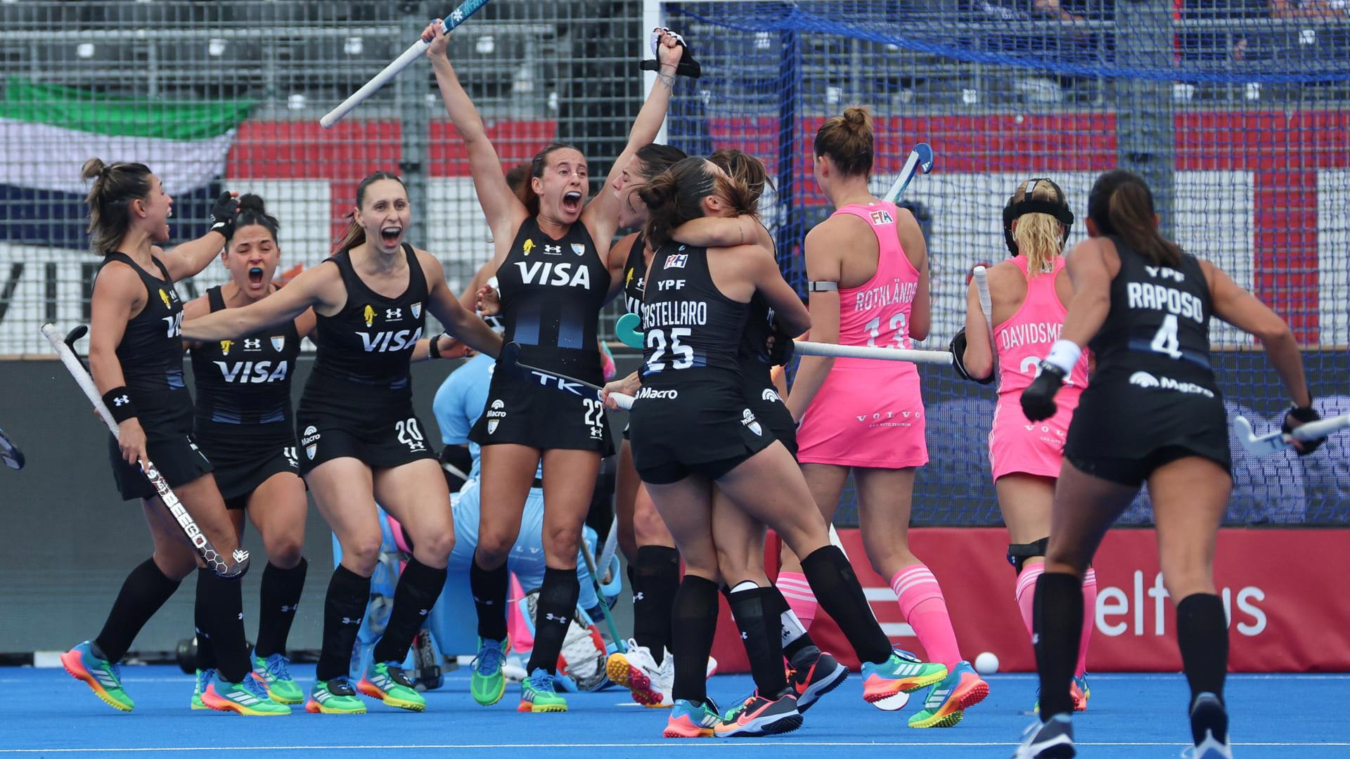 El próximo compromiso de Las Leonas será el miércoles 19 de agosto contra Escocia (EFE/EPA/OLIVIER HOSLET)