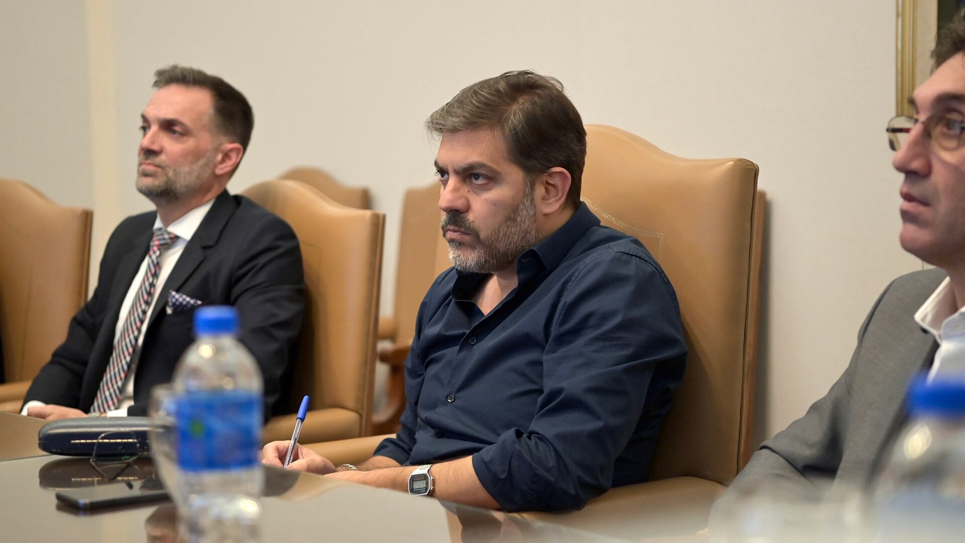 El ministro de Gobierno bonaerense, Carlos Bianco