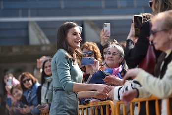 La reina Letizia, en su