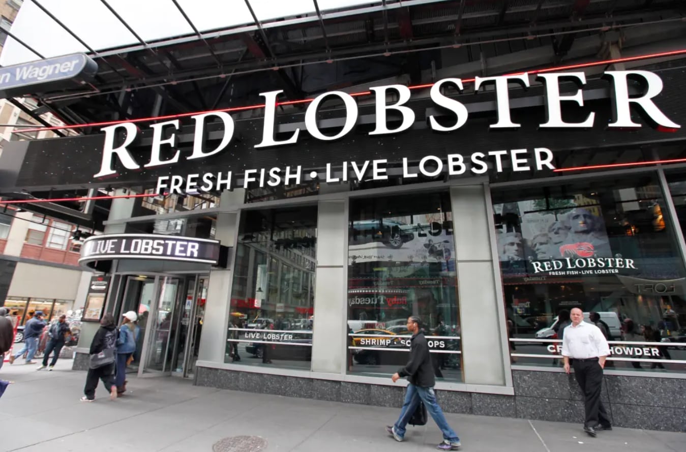 Red Lobster cerrará su icónico restaurante de Times Square el 14 de junio tras 23 años de servicio debido a obras y reconversión del edificio (Dreamstime)