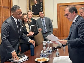 Visita del fiscal general de