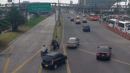 Así estuvo la movilidad este 13 de mayo en las vías principales de Bogotá