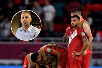 La selección peruana perdió ante