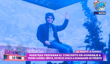 Patricio Suárez Vértiz denunció que ni él ni los integrantes de Arena-Hash fueron invitados al concierto que rendirá homenaje a Pedro Suárez Vértiz.