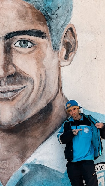 Ramiro es hincha de River pero mantiene un profundo lazo con Belgrano por el amor que la institución demostró hacia su padre