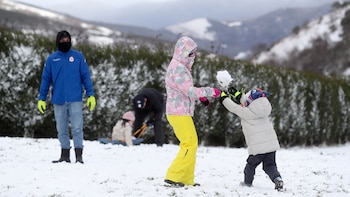 España bajo cero: las temperaturas