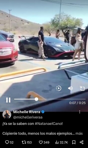 La grabación fue difundida por