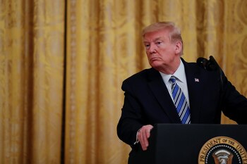 El presidente de EEUU Donald