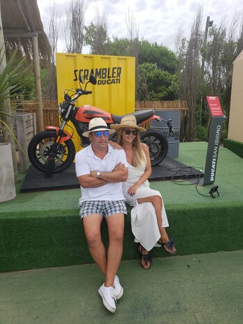 Gustavo Greco y Melina Pitra