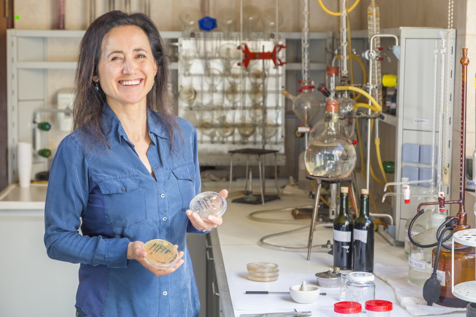 Laura Catena, es doctora en Biología y Medicina formada en la Universidad de Harvard y Stanford. Vitivinicultora de cuarta generación y directora general de la reconocida Bodega Catena Zapata