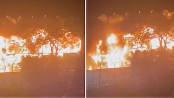 Un bus de la ruta La Plata-Bogotá fue incendiado por hombres armados en una vía rural del Huila