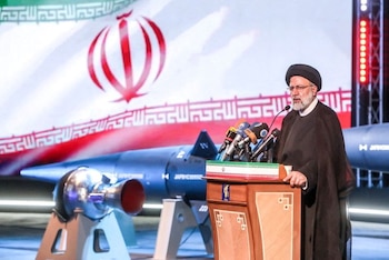 El presidente iraní, Ebrahim Raisi,