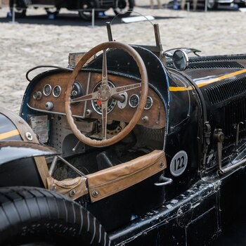 Inmaculada: la Bugatti no fue