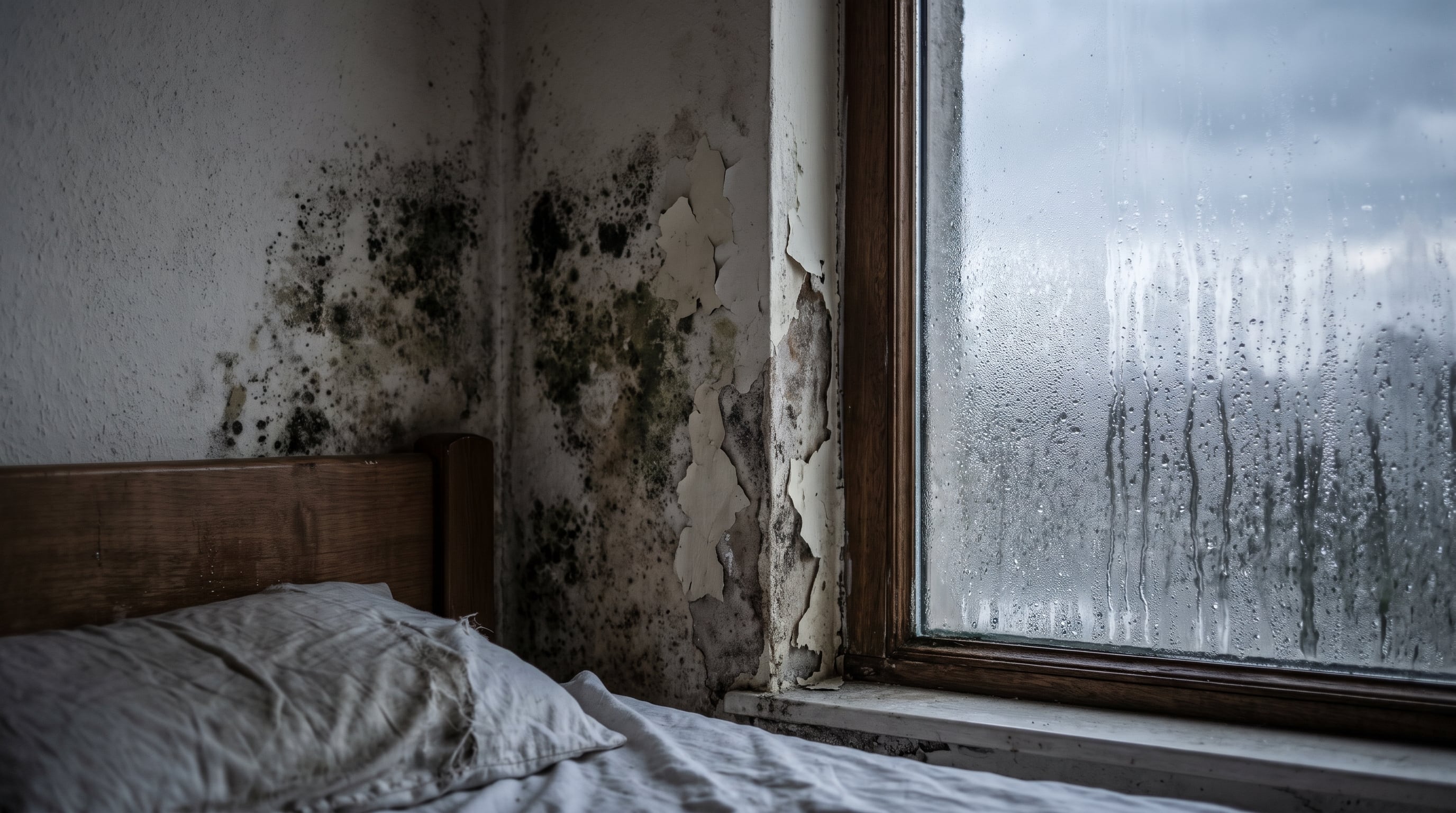 Cuáles son los riesgos de dormir en una habitación con humedad y qué hacer para eliminarla