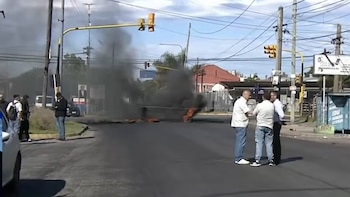 La quema de cubiertas para