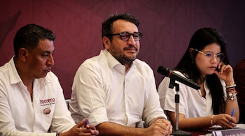 Morena sale en defensa de Andy López Beltrán ante críticas por sus recorridos en Tabasco.