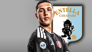 Matteo Tassara, el joven portero peruano que busca ganarse un sitio en el Virtus Entella de la Serie B