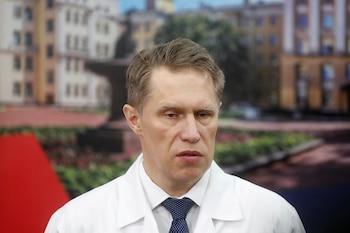 El Ministro de Salud ruso Mijáil Murashko (REUTERS)