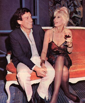 Susana Giménez y Huberto Roviralta,