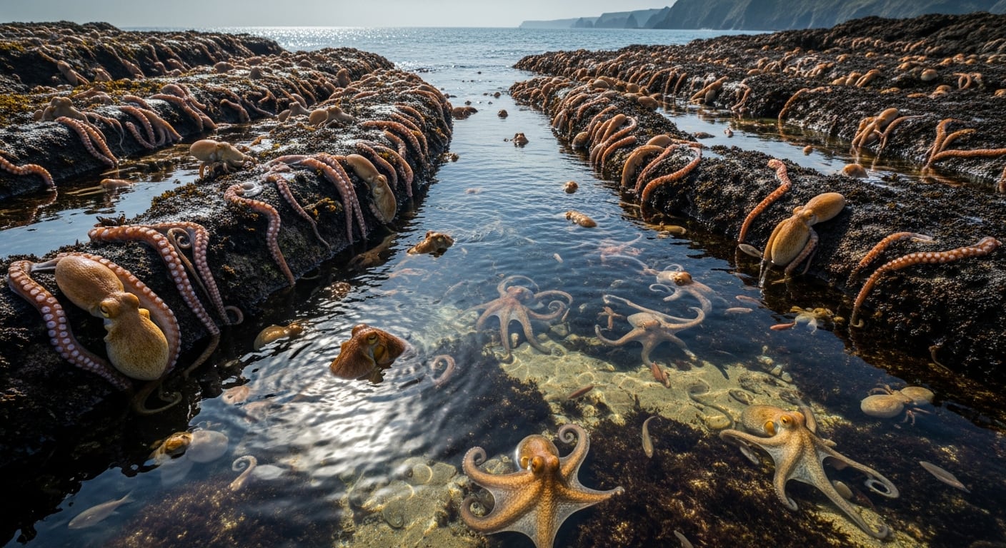 La investigación de la Asociación de Biología Marina integró datos científicos, observaciones de buceadores y registros de pescadores, y concluyó que la especie se multiplicó como nunca (Imagen Ilustrativa Infobae)