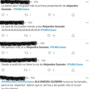 Reacciones en redes a salida