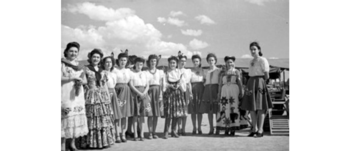 Mujeres de la colonia española