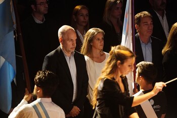 Rodríguez Larreta junto a Cynthia