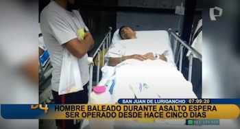 Balean a hombre en restaurante