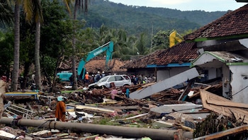 El tsunami de 2004 llegó