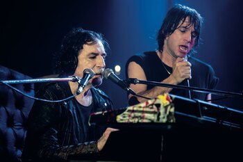 Charly García y Joaquín Levinton