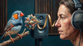 Humanos y aves cantoras escuchan los mismos sonidos, pero los organizan de maneras opuestas