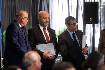 Diego Barroetaveña, Mariano Borinsky y Daniel Petrone