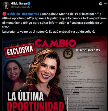 La grabación difundida por el periodista Gildo Garza incluye menciones a una proffer letter, un mecanismo legal para compartir datos con fiscales bajo condiciones, y sugiere que agencias ya no buscan interlocución