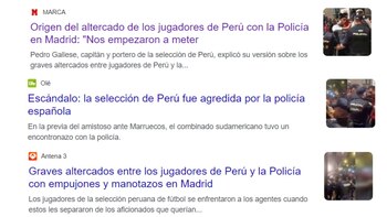 Medios internacionales reaccionan a altercado
