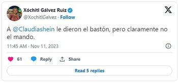 Xóchitl Gálvez criticó a Claudia Sheinbaum. | Captura de pantalla