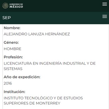 Alejandro Lanuza estudió en el